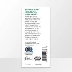 Terry Naturally Animal Health Omega Skincare Dog Supplement, 8-oz Bottle 10 Terry Naturally Animal Health Omega Skincare Dog Supplement, 8-oz Bottle -Pet Wellness 205093 PT3. AC SS1800 V1692296346