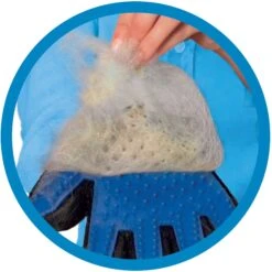 True Touch Five Finger Pet Deshedding & Hair Removal Glove -Pet Wellness 205656 PT3. AC SS1800 V1689701180