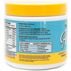 Waterdog Active Daily Dog Supplement, 7-oz Jar 8 Waterdog Active Daily Dog Supplement, 7-oz Jar -Pet Wellness 206159 pt3. AC SS1800 V1571835476