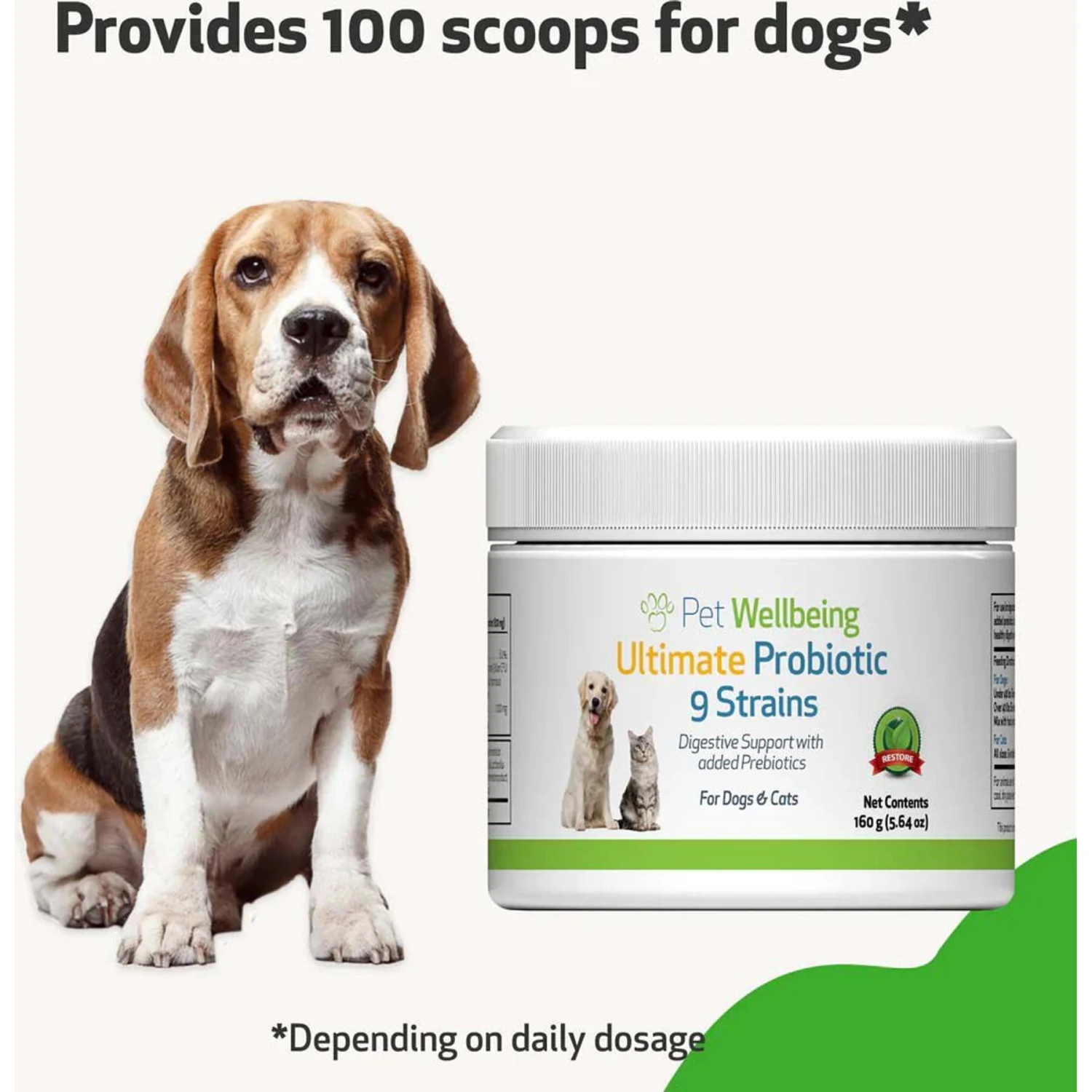 Pet Wellbeing Ultimate Probiotic Powder Digestive Supplement For Dogs 7 Pet Wellbeing Ultimate Probiotic Powder Digestive Supplement For Dogs - Image 7