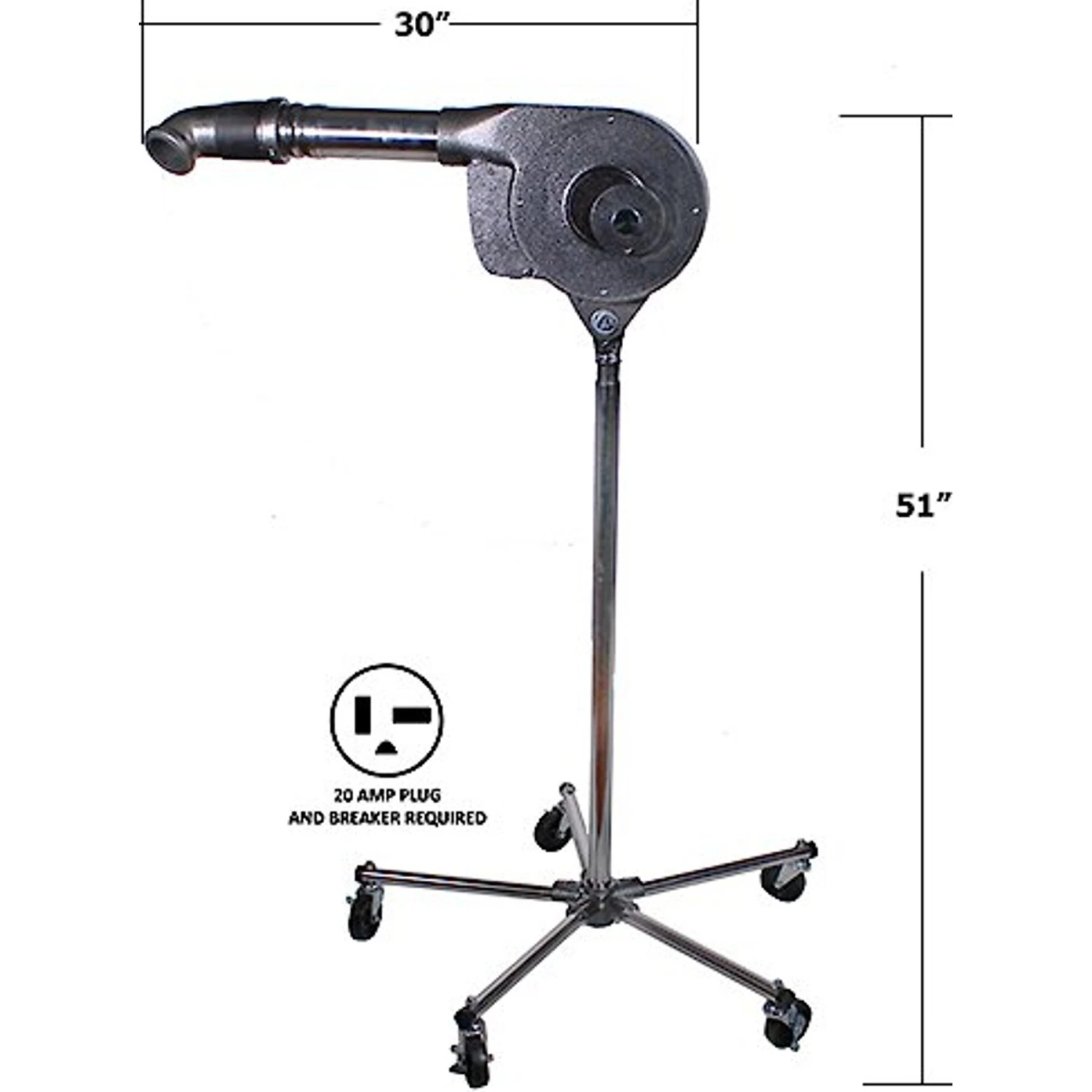 Speedy Dryer High Heat Stand Dog Dryer 2 Speedy Dryer High Heat Stand Dog Dryer - Image 2
