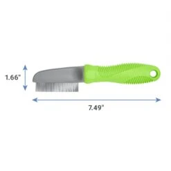 Frisco Single-Row Flea Comb For Cats & Dogs -Pet Wellness 206884 PT2. AC SS1800 V1597759897