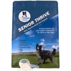 Animal Health Solutions ProThrive Senior Daily Digestive Aid Osteoarthritis Preventative Prebiotics & Probiotics Dog Supplement
