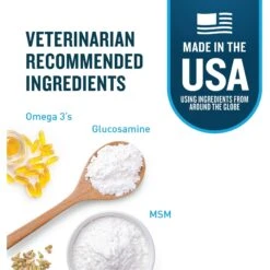 VetIQ Hip & Joint Soft Chew Joint Supplement For Dogs -Pet Wellness 208275 PT3. AC SS1800 V1696540849