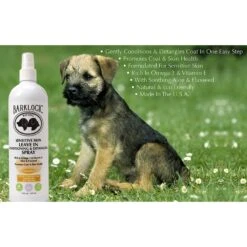 BarkLogic Sensitive Skin Leave-In Tangerine Dog Conditioning & Detangling Spray, 16-oz Bottle -Pet Wellness 208473 PT2. AC SS1800 V1582308514