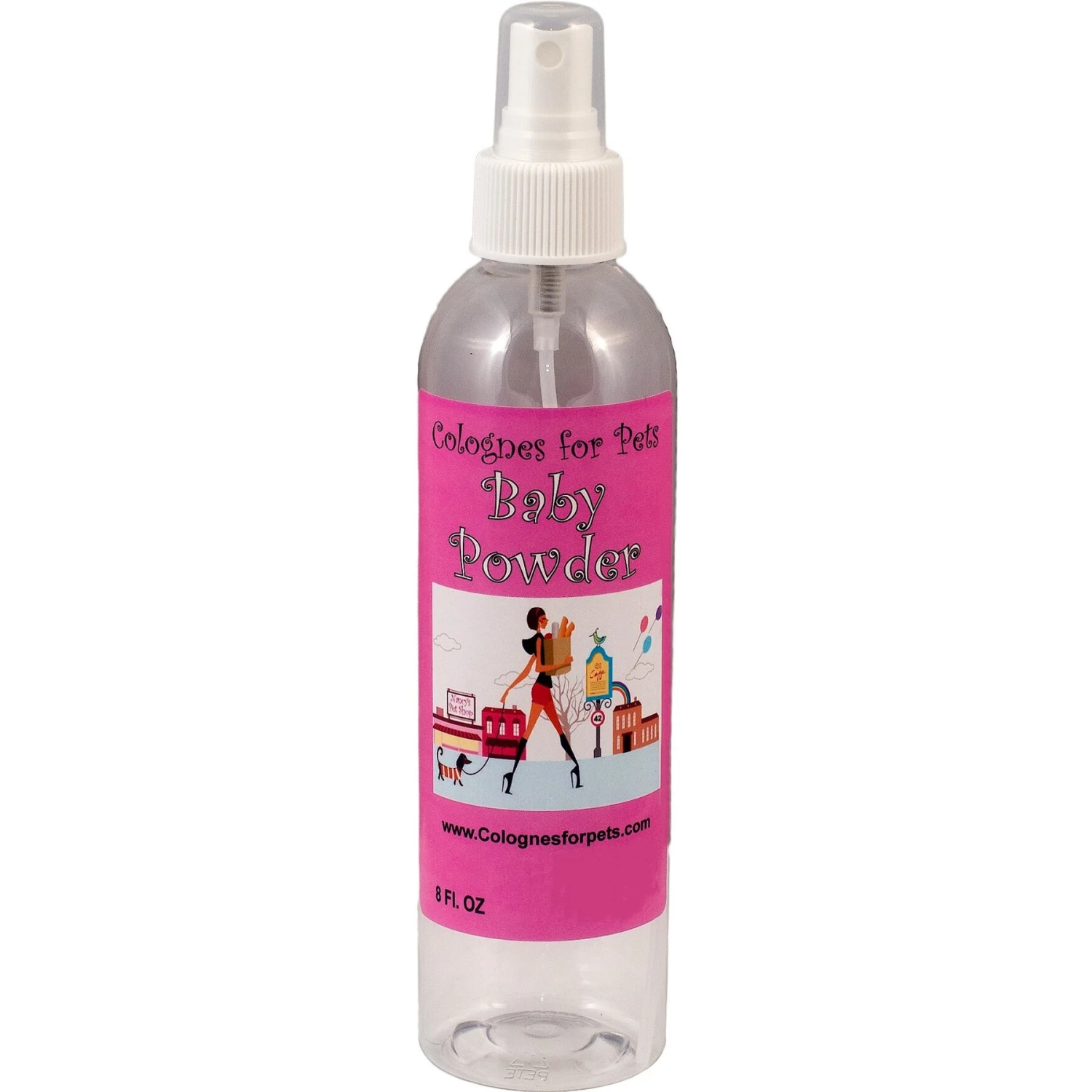 Colognes For Pets Baby Powder Dog Cologne Spray, 8-oz Bottle 1 Colognes For Pets Baby Powder Dog Cologne Spray, 8-oz Bottle