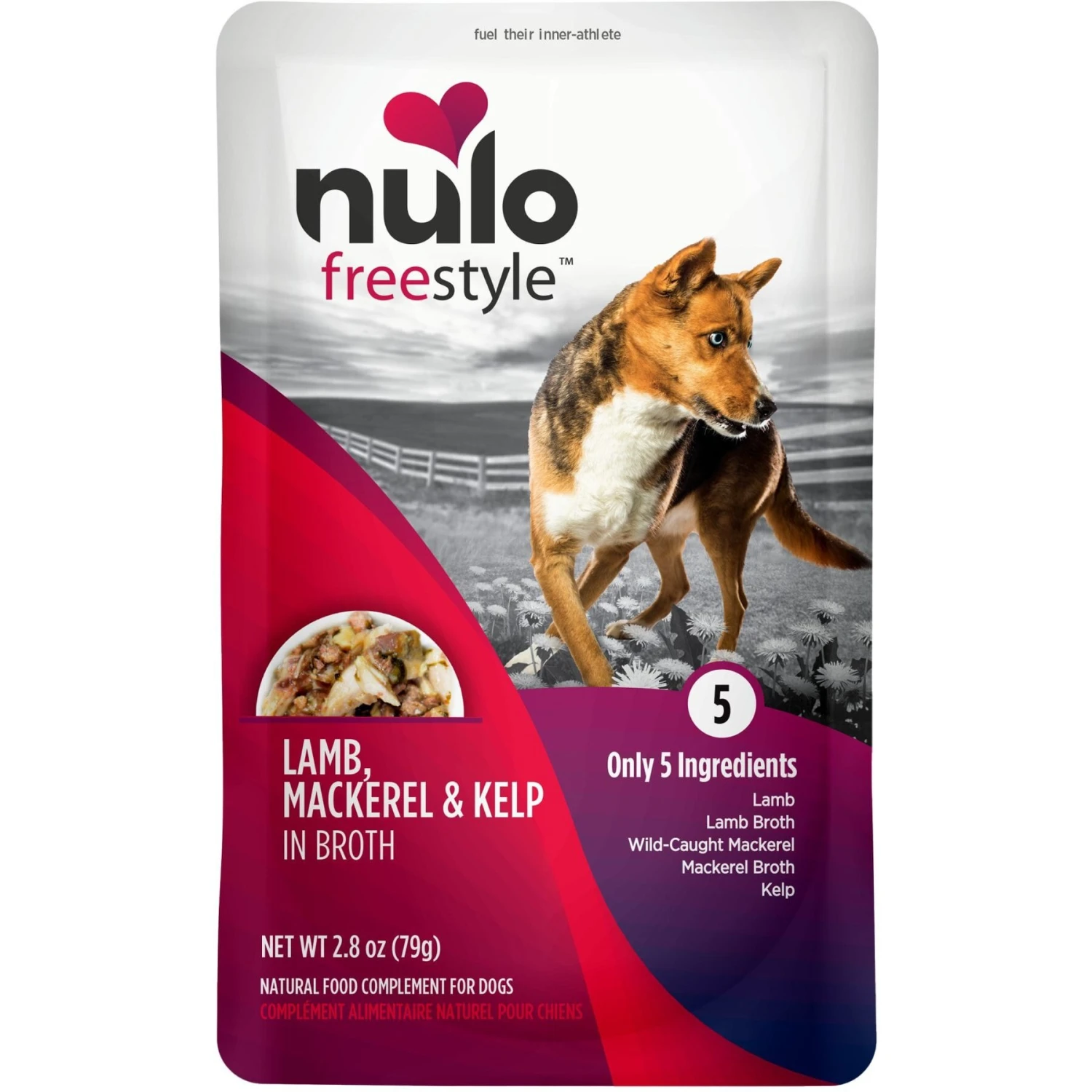 Nulo FreeStyle Lamb, Mackerel, & Kelp In Broth Dog Food Topper 1 Nulo FreeStyle Lamb, Mackerel, & Kelp In Broth Dog Food Topper