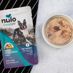 Nulo FreeStyle Mackerel, Chicken, & Mussel In Broth Dog Food Topper -Pet Wellness 209735 PT7. AC SS1800 V1666733616