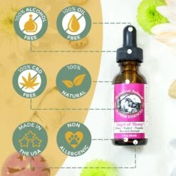 Botanical Animal Flower Essences Angel Of Mercy Calming Pet Supplement, 1-oz Bottle 8 Botanical Animal Flower Essences Angel Of Mercy Calming Pet Supplement, 1-oz Bottle -Pet Wellness 209739 PT2. AC SS1800 V1617230246