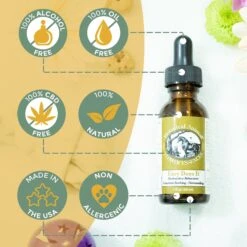 Botanical Animal Flower Essences Easy Does It Calming Pet Supplement, 1-oz Bottle -Pet Wellness 209748 PT2. AC SS1800 V1617229915