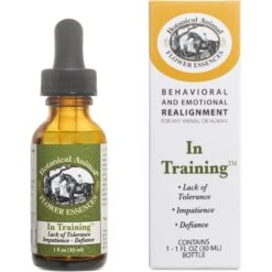 Botanical Animal Flower Essences In Training Calming Pet Supplement, 1-oz Bottle