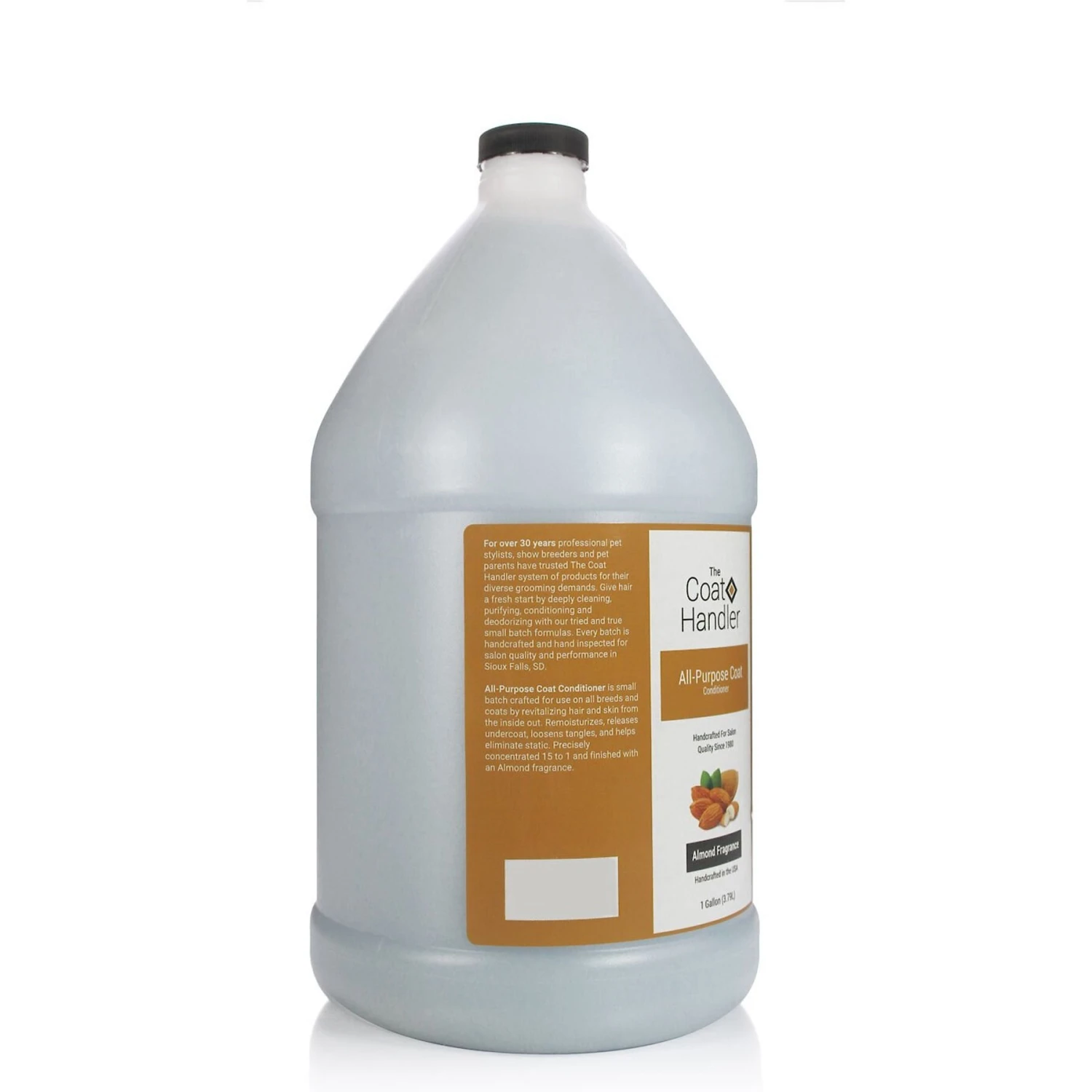 The Coat Handler All-Purpose Coat Almond Fragrance Dog & Cat Conditioner, 1-gal Bottle 2 The Coat Handler All-Purpose Coat Almond Fragrance Dog & Cat Conditioner, 1-gal Bottle - Image 2