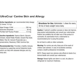 UltraCruz Skin & Allergy Dog Supplement 7 UltraCruz Skin & Allergy Dog Supplement -Pet Wellness 210450 PT3. AC SS1800 V1663880417