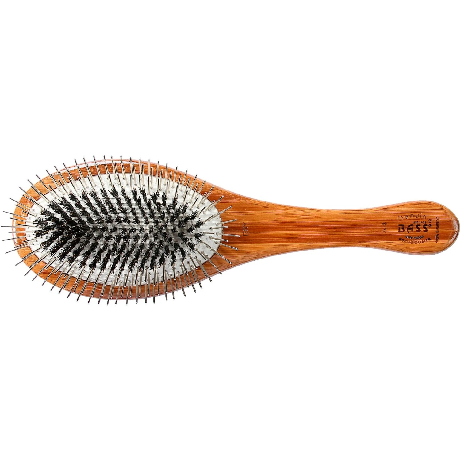Bass Brushes The Hybrid Pet Groomer Oval Brush 2 Bass Brushes The Hybrid Pet Groomer Oval Brush - Image 2