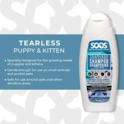 Soos Pets Tearless Puppy & Kitten Shampoo -Pet Wellness 210930 PT2. AC SS1800 V1676301226