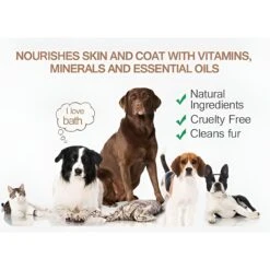 Soos Pets Mineral Rich Mud Dog & Cat Shampoo -Pet Wellness 210947 PT4. AC SS1800 V1676321399