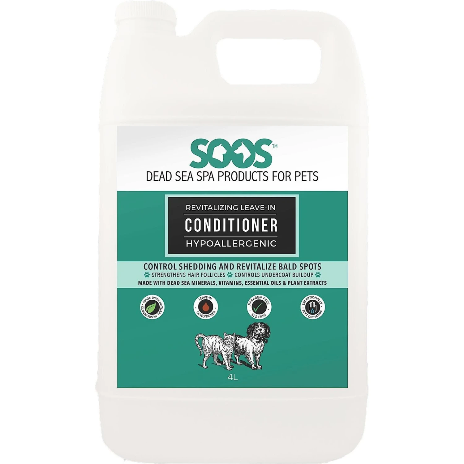 Soos Pets Revitalizing Leave-In Dog & Cat Conditioner 1 Soos Pets Revitalizing Leave-In Dog & Cat Conditioner