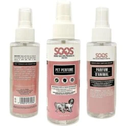 Soos Pets Dog & Cat Perfume Spray, 4-oz Bottle -Pet Wellness 210967 PT2. AC SS1800 V1676300476