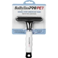 Babyliss Pro Pet Double Row Pet Rake -Pet Wellness 211800 PT5. AC SS1800 V1680729898