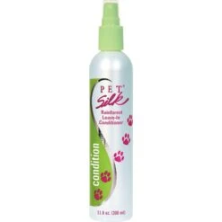 Pet Silk Rainforest Leave-In Dog & Cat Conditioner, 11.6-oz Bottle