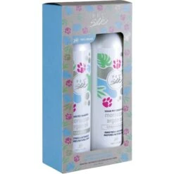 Pet Silk Vegan Moroccan Argan Oil Dog & Cat Shampoo & Conditioner Kit, 16-oz Bottle, 2 Count