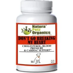 Natura Petz Organics Don’t Go Breaking My Heart Dog Supplement, 90 Count