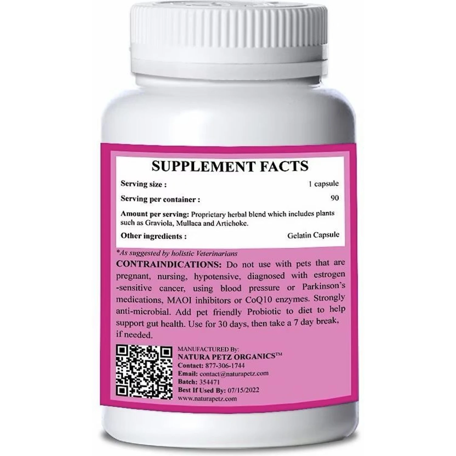 Natura Petz Organics Get Well Soon Dog Supplement 3 Natura Petz Organics Get Well Soon Dog Supplement - Image 3