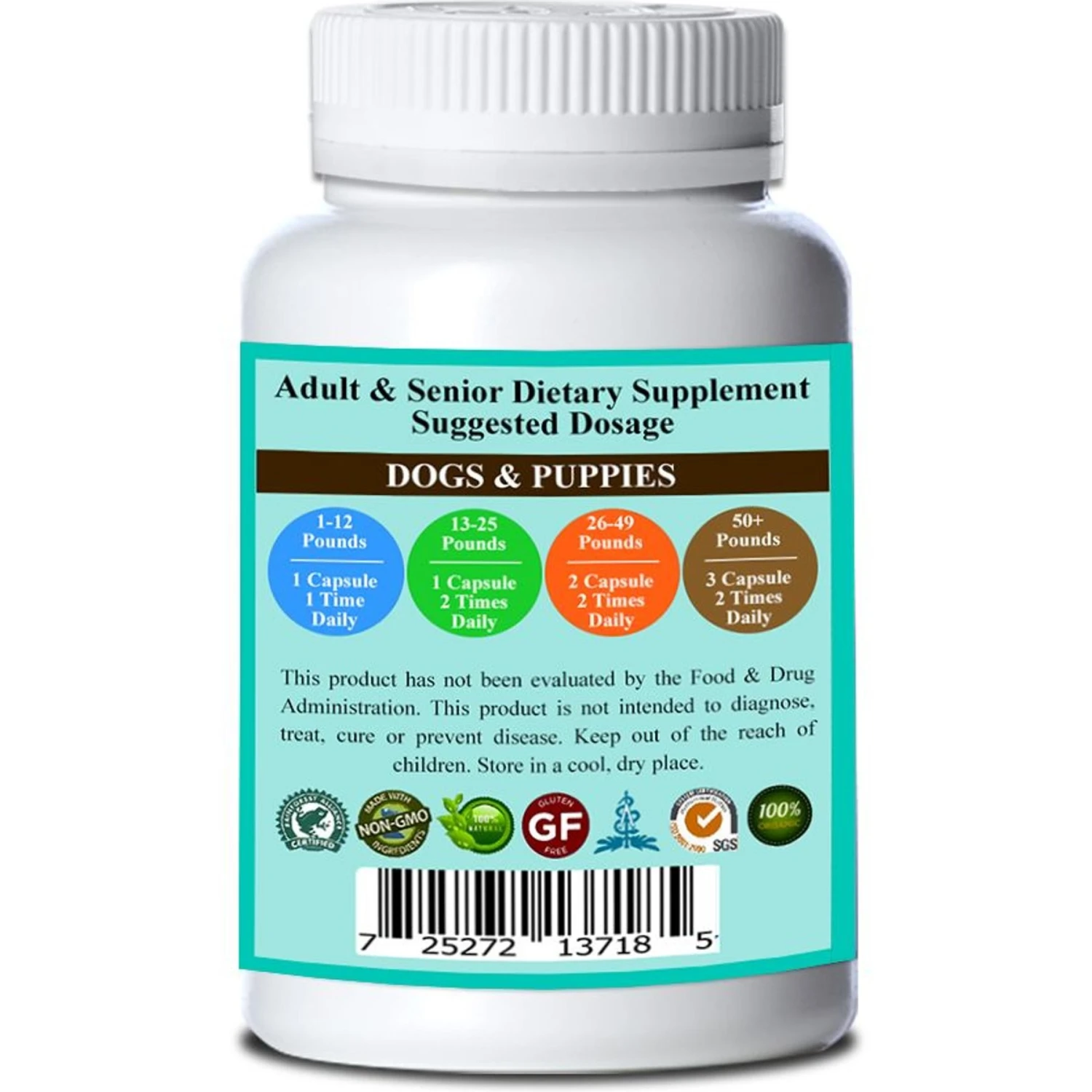 Natura Petz Organics Gland Candy Dog Supplement, 90 Count 2 Natura Petz Organics Gland Candy Dog Supplement, 90 Count - Image 2