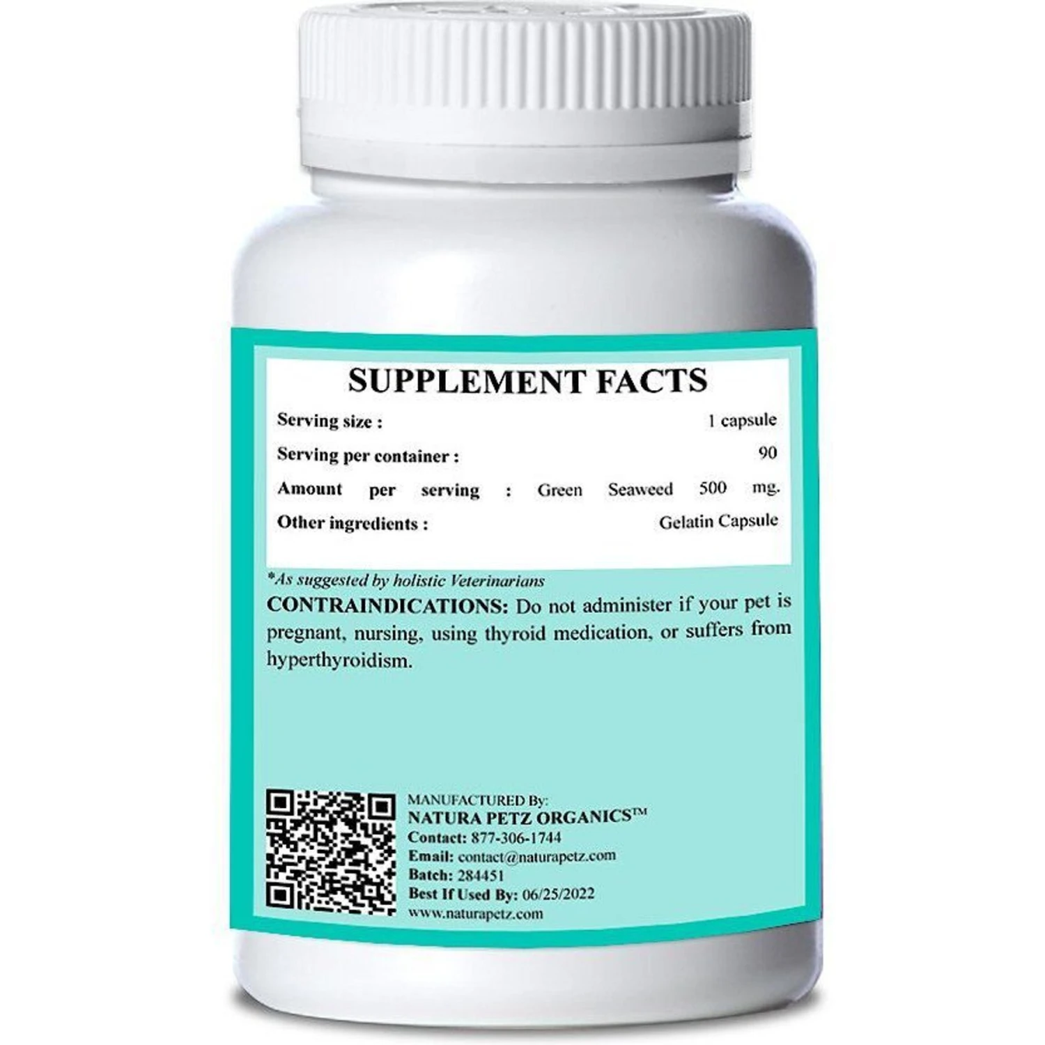 Natura Petz Organics Gland Candy Dog Supplement, 90 Count 3 Natura Petz Organics Gland Candy Dog Supplement, 90 Count - Image 3