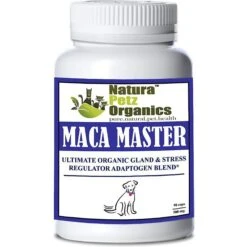 Natura Petz Organics Maca Master Dog Supplement, 90 Count