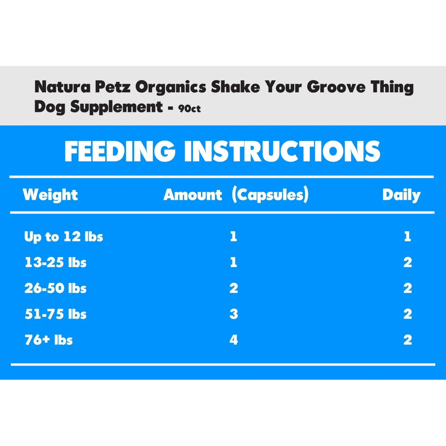 Natura Petz Organics Shake Your Groove Thing Dog Supplement, 90 Count 2 Natura Petz Organics Shake Your Groove Thing Dog Supplement, 90 Count - Image 2