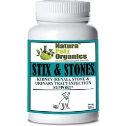 Natura Petz Organics Stix & Stones Dog Supplement, 90 Count