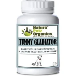 Natura Petz Organics Tummy Gladiator Dog Supplement, 90 Count