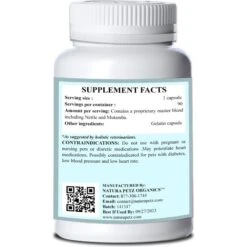 Natura Petz Organics Tummy Gladiator Dog Supplement, 90 Count -Pet Wellness 212405 PT2. AC SS1800 V1692637555