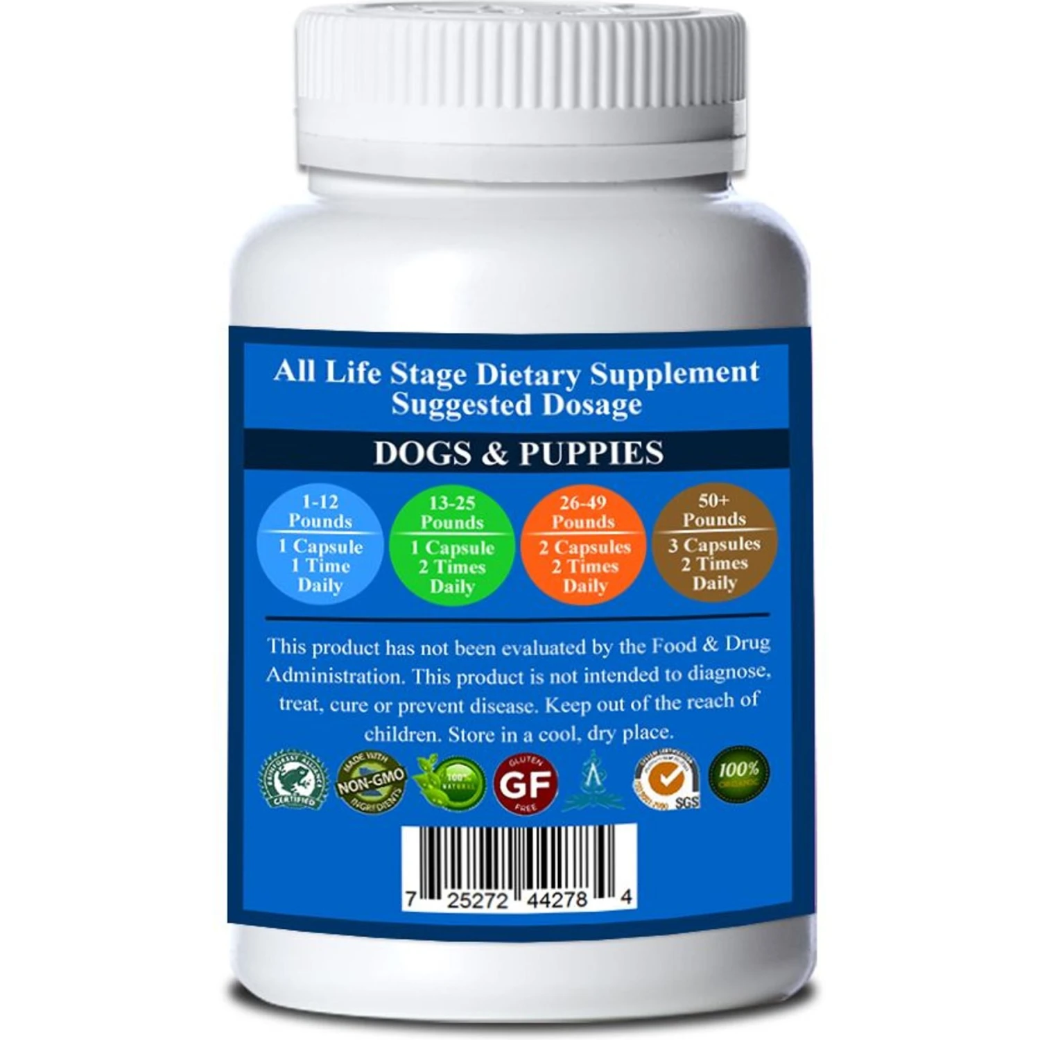 Natura Petz Organics UTI Warrior Dog Supplement, 90 Count 2 Natura Petz Organics UTI Warrior Dog Supplement, 90 Count - Image 2