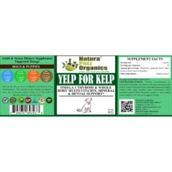 Natura Petz Organics Yelp For Kelp Dog Supplement, 90 Count 5 Natura Petz Organics Yelp For Kelp Dog Supplement, 90 Count -Pet Wellness 212421 PT2. AC SS1800 V1692037155