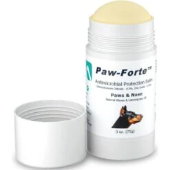 Forticept Paw-Forte Antimicrobial Paw & Nose Dog & Cat Protection Balm, 3-oz Tin -Pet Wellness 214547 PT2. AC SS1800 V1678485077