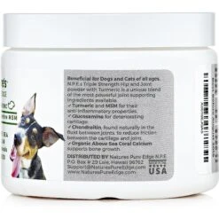 Nature's Pure Edge Hip & Joint & Tumeric Dog & Cat Supplement, 6-oz Jar -Pet Wellness 214956 PT5. AC SS1800 V1576857490
