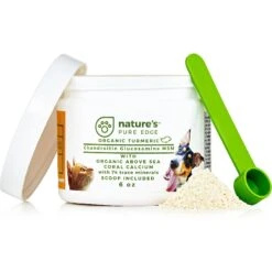 Nature's Pure Edge Hip & Joint & Tumeric Dog & Cat Supplement, 6-oz Jar -Pet Wellness 214956 pt4. AC SS1800 V1576857504