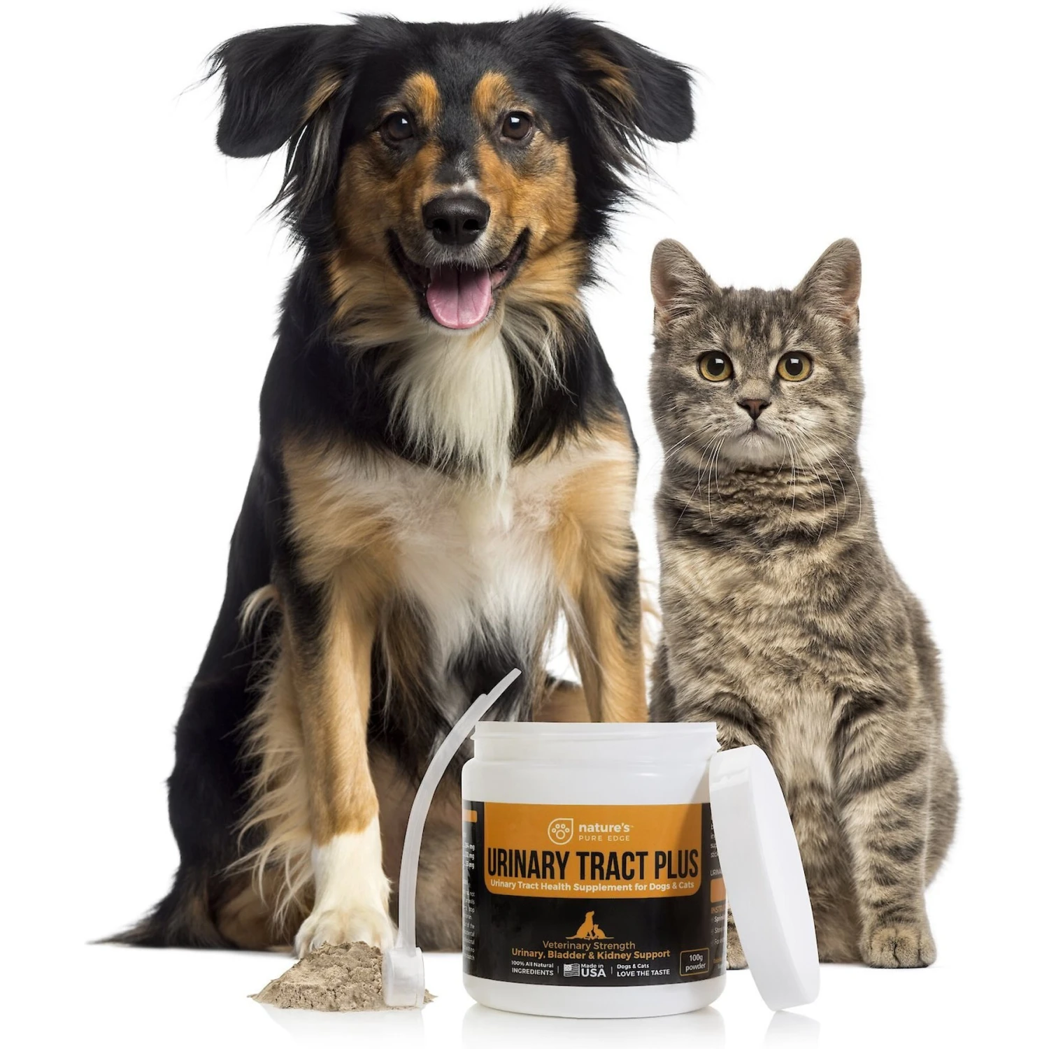 Nature's Pure Edge Urinary Tract Plus Dog & Cat Supplement, 3.52-oz Jar 4 Nature's Pure Edge Urinary Tract Plus Dog & Cat Supplement, 3.52-oz Jar - Image 4