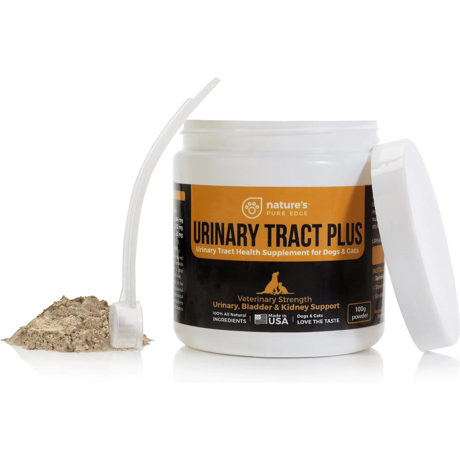 Nature's Pure Edge Urinary Tract Plus Dog & Cat Supplement, 3.52-oz Jar 5 Nature's Pure Edge Urinary Tract Plus Dog & Cat Supplement, 3.52-oz Jar - Image 5