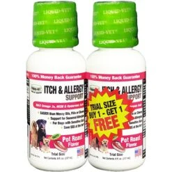 Liquid-Vet Itch & Allergy Support Pot Roast Flavor Dog Supplement