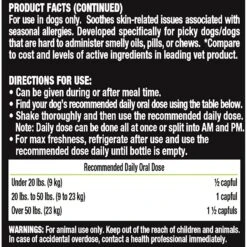 Liquid-Vet Itch & Allergy Support Allergy-Friendly Unflavored Dog Supplement 6 Liquid-Vet Itch & Allergy Support Allergy-Friendly Unflavored Dog Supplement -Pet Wellness 215960 PT2. AC SS1800 V1578597781