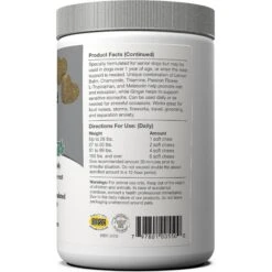 NaturVet Senior Advanced Calming Aid With Non-GMO Ingredients Dog Supplement -Pet Wellness 216650 PT2. AC SS1800 V1677269486