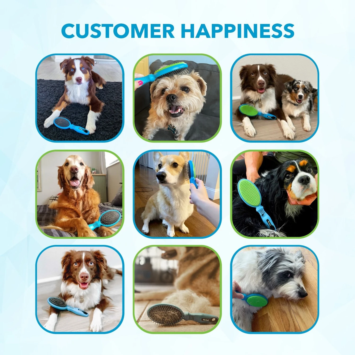 Boshel 2-in-1 Dog Brush & Hair Remover 7 Boshel 2-in-1 Dog Brush & Hair Remover - Image 7