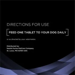 Purina Pro Plan Veterinary Diets FortiFlora Chewable Tablets Digestive Supplement For Dogs -Pet Wellness 216788 PT8. AC SS1800 V1700161597