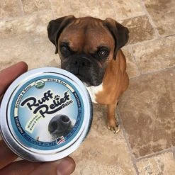 Pawstruck Ruff Relief Nose & Paw Dog Balm, 1.75-oz Jar -Pet Wellness 217491 PT7. AC SS1800 V1580828655
