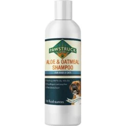 Pawstruck Aloe & Oatmeal Dog & Cat Shampoo, 16-oz Bottle