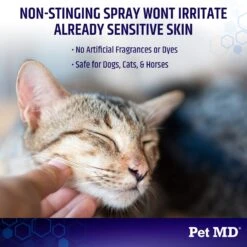 Pet MD Hydrocortisone Itch Relief Pet Hot Spot Spray, 4-oz Bottle -Pet Wellness 217812 PT5. AC SS1800 V1659886832