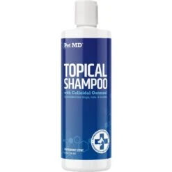Pet MD Antiseptic & Anti-Fungal Medicated Pet Shampoo, 12-oz Bottle
